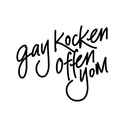 "Gay Kocken" 8 x 10 Inkjet Printed